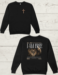 I AM FREE Lion Sweatshirt