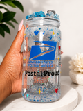 Personalized 16 oz Snowglobe Tumbler
